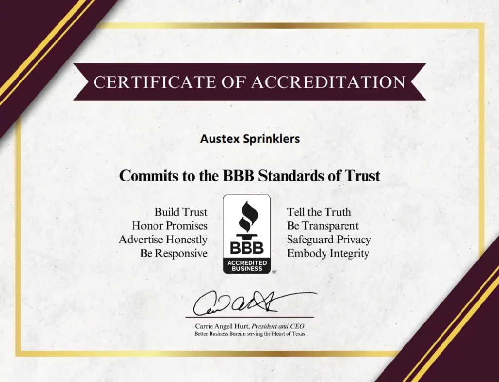 certificate of accreditation BBB