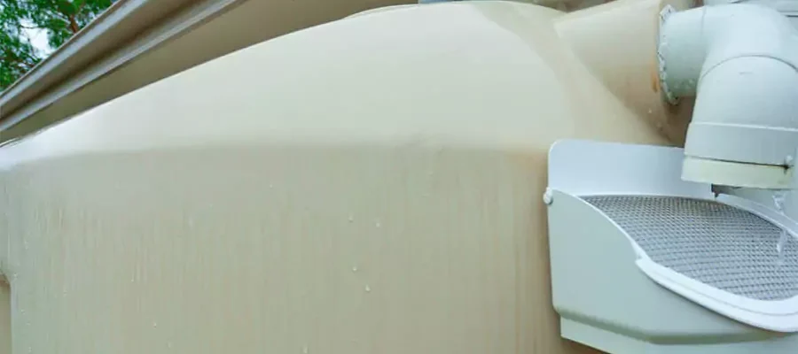 New rainwater harvesting system